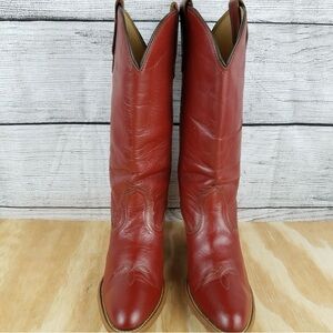 Frye American Classics Vintage Leather Cowgirl boots- 8.5